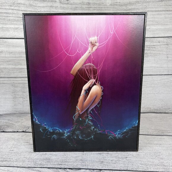 Charlie Bowater Breakaway Mini Art Block Framed Print 10x12 - Picture 1 of 6